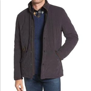 Men’s Barbour Bowden quilted jacket.